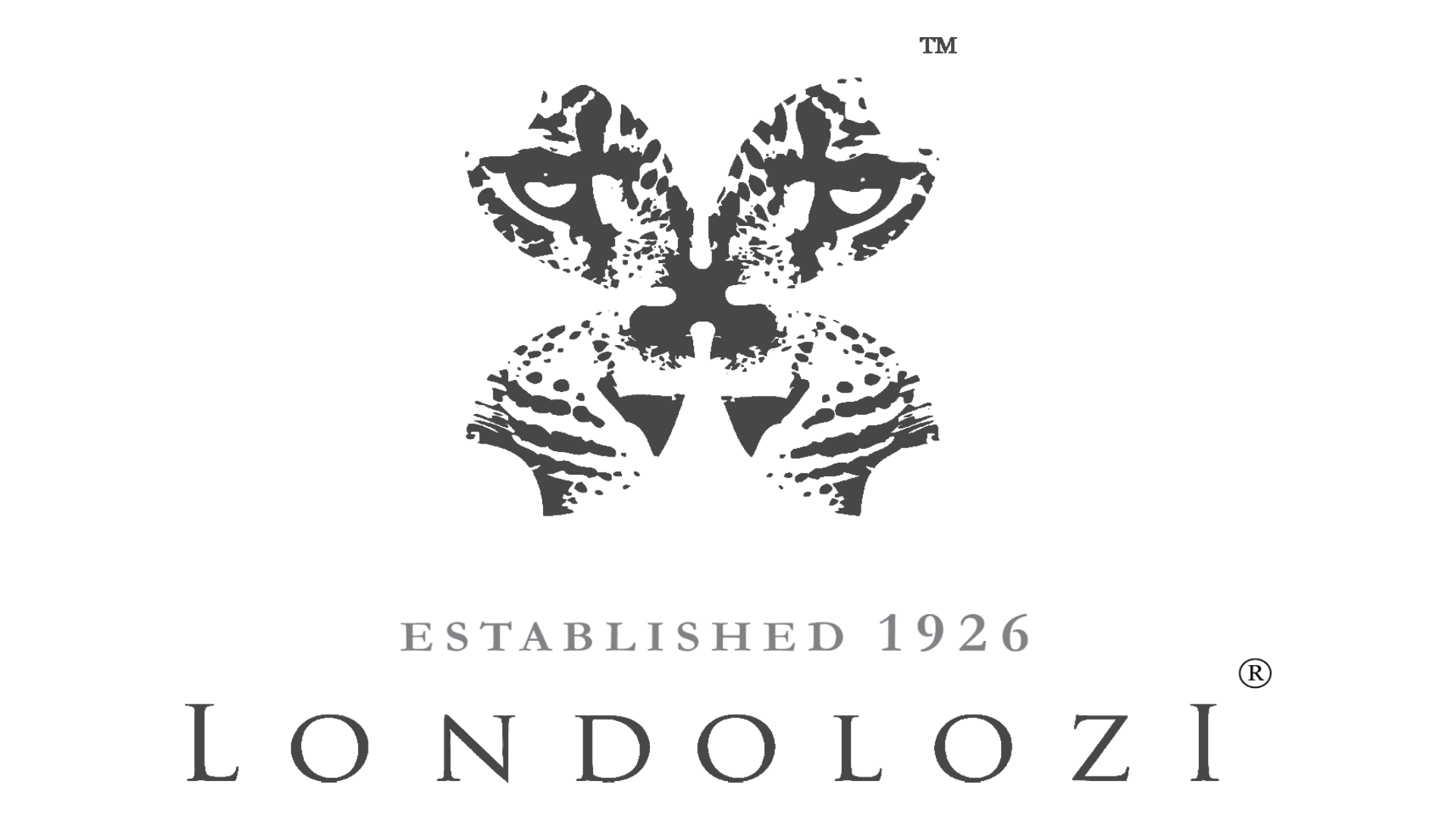 A black and white logo for a company called londolozi