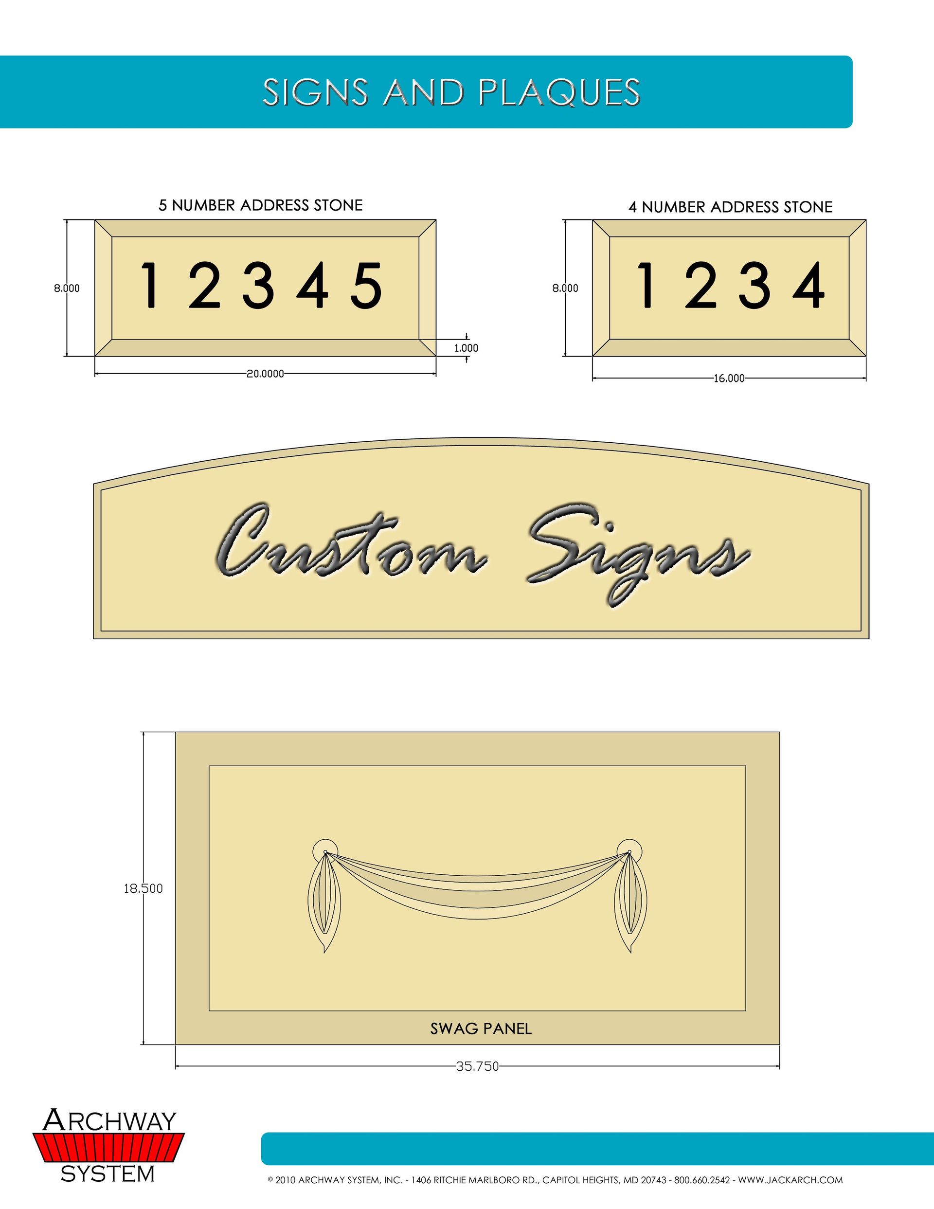 sign plans
