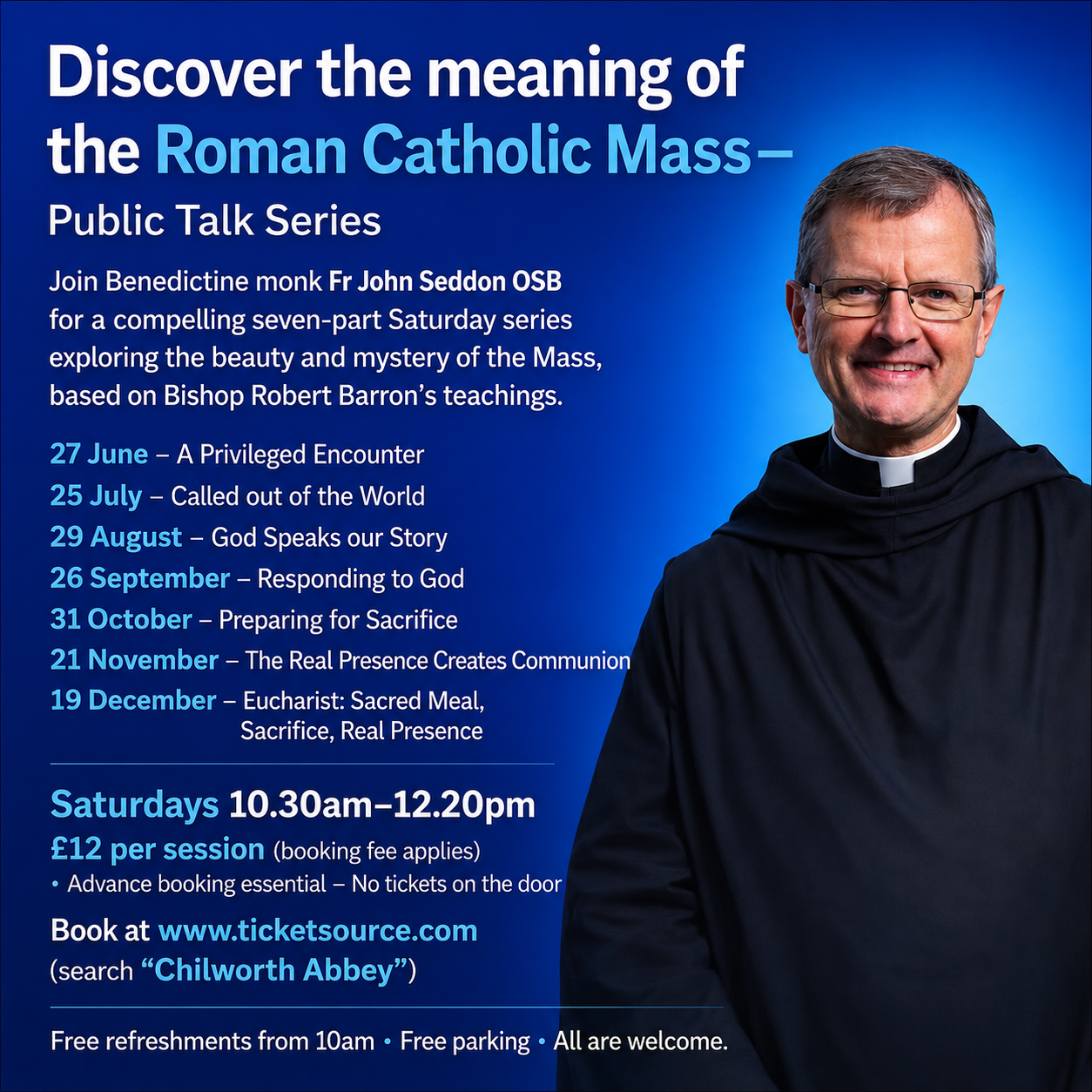 Discover the meaning of the Roman Catholic Mass - public talk series