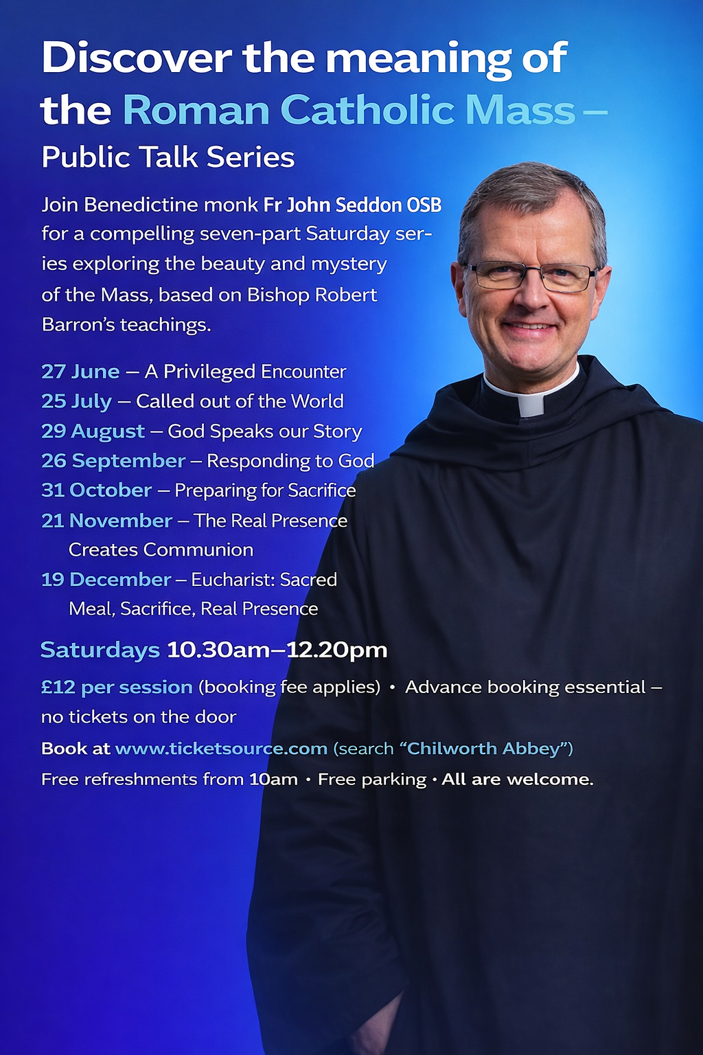 Discover the meaning of the Roman Catholic Mass - public talk series