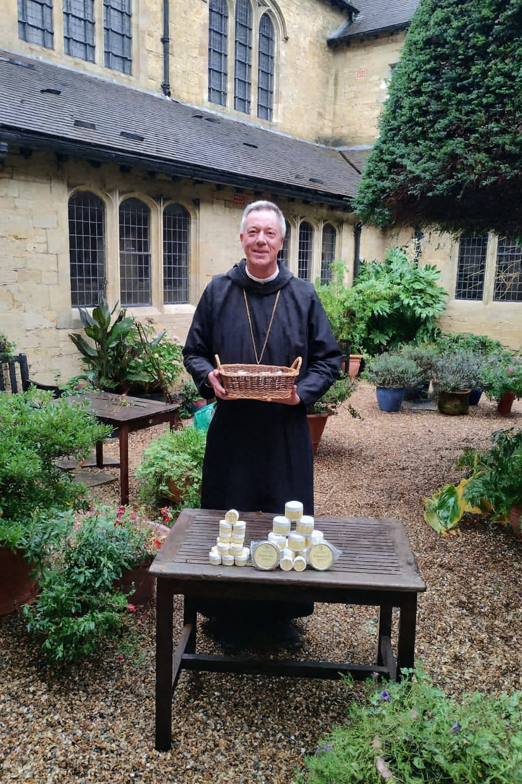 BUY 2 GET 1 FREE plus p+p: monk-made organic beeswax skin creams & lip balms