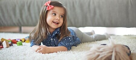 Carpet — Girl Playing On A Carpet in Staten Island, NY