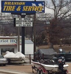 Tire replacement in Branson, MO