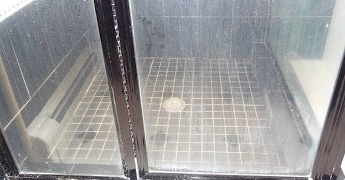 How To Clean Glass Shower Doors with Hard Water Stains