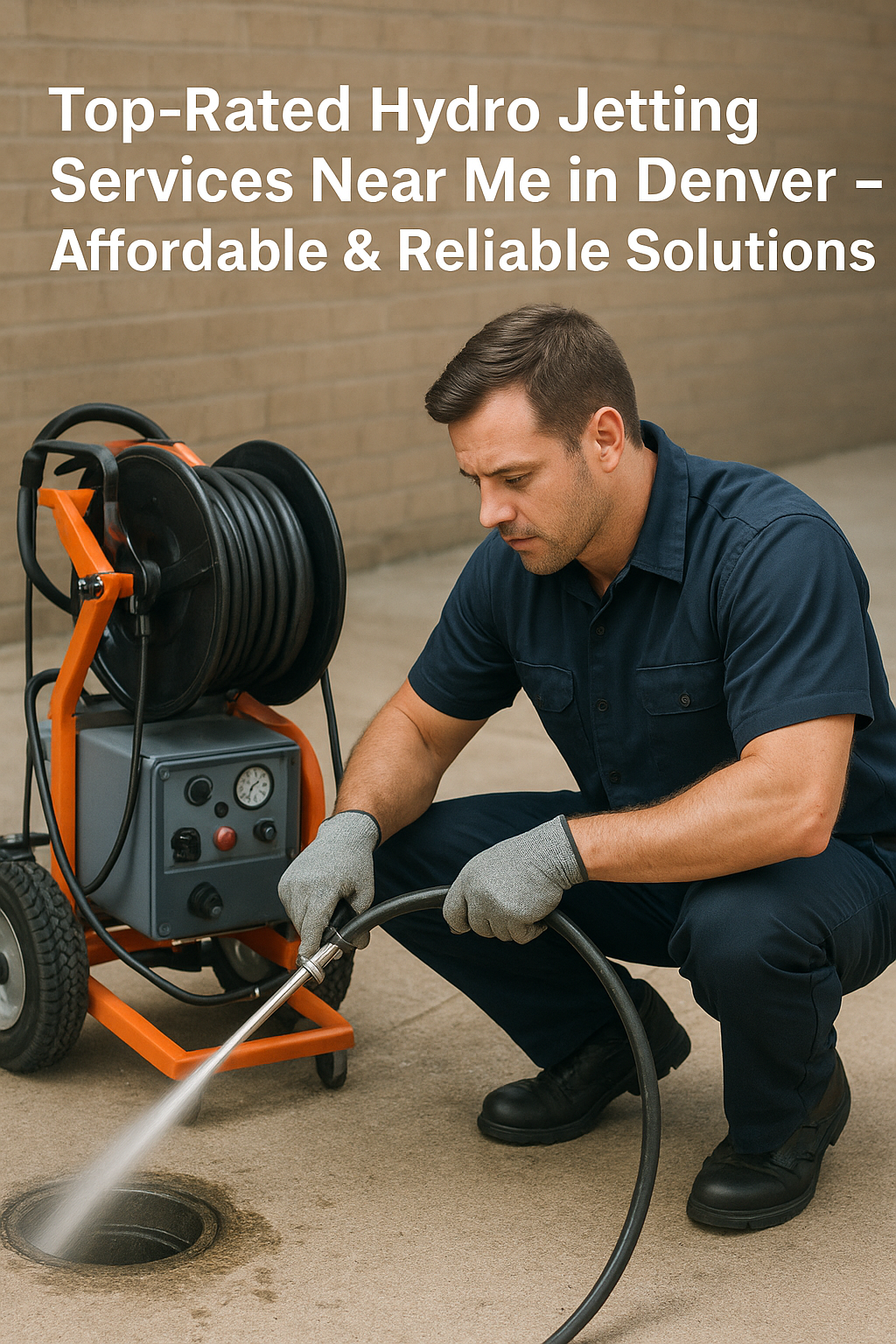hydro jetting near me in denver, sewer line, services, cleaning, cost, plumbing, commecial, bet