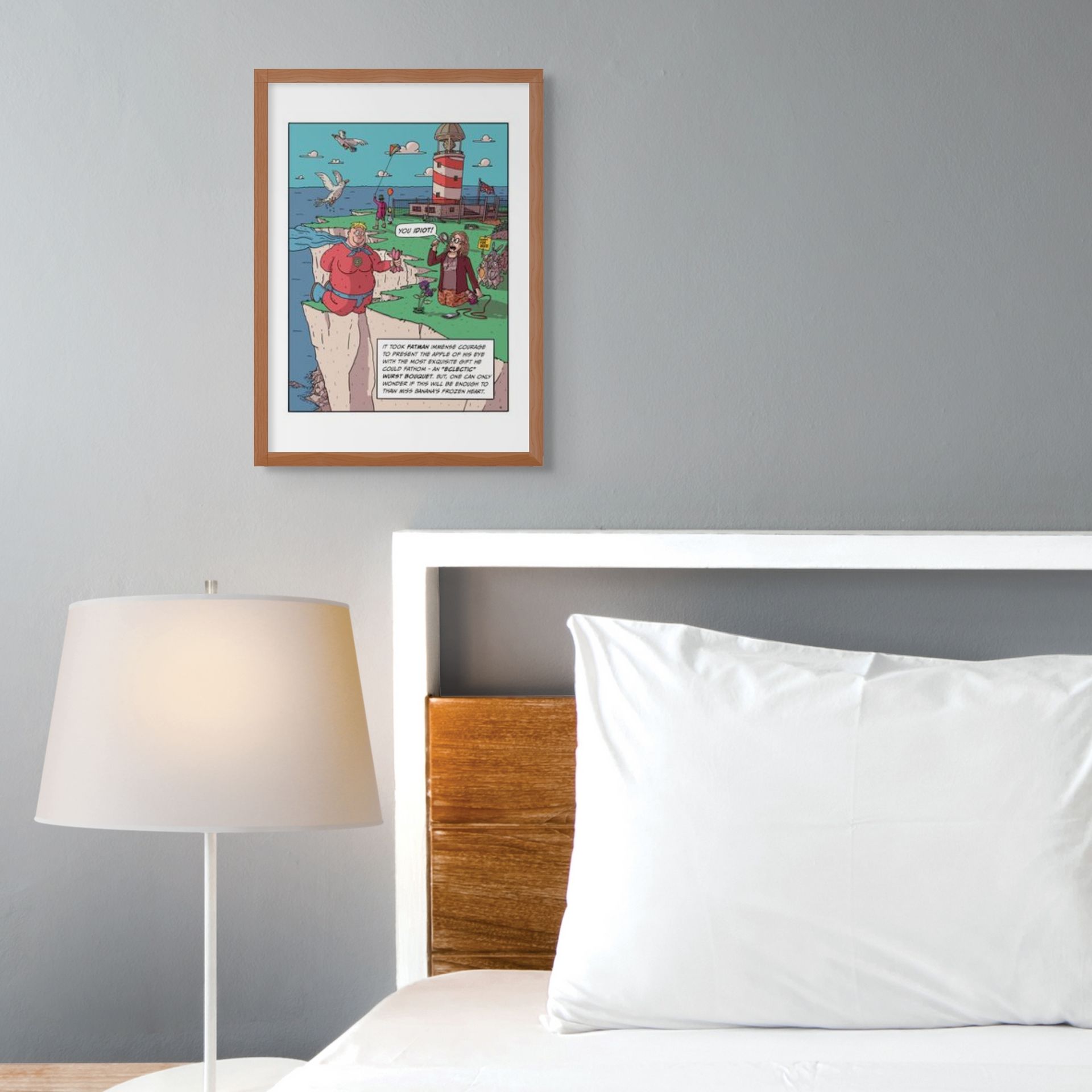 Fatman Bite 5 - A3 Artprint