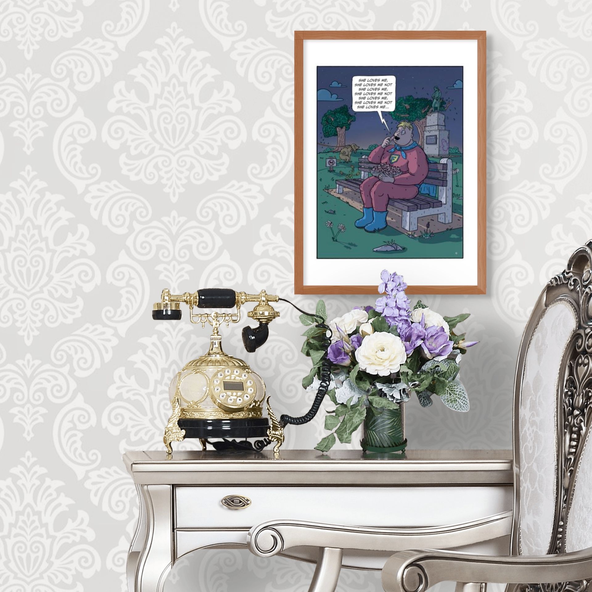 Fatman Bite 6 - A3 Artprint