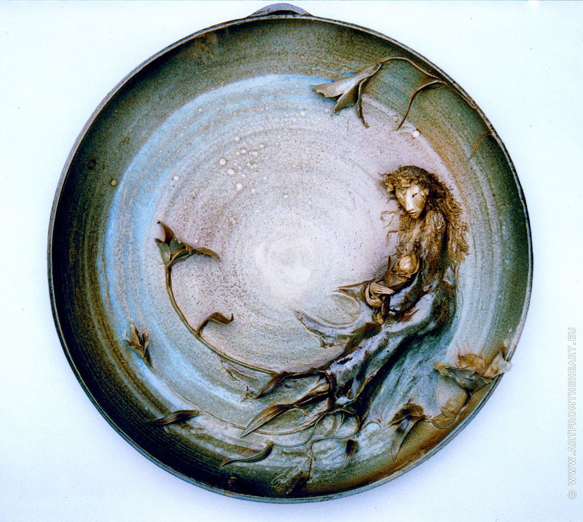 Droomwens, keramiek wandbord