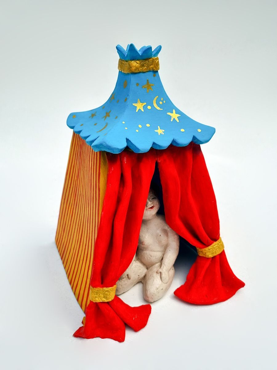 Te bloot - keramiek van Joke Roberti