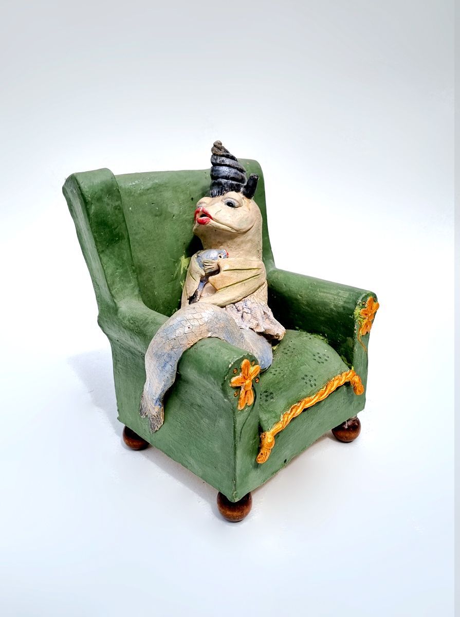 Miss Vis - keramiek van Joke Roberti