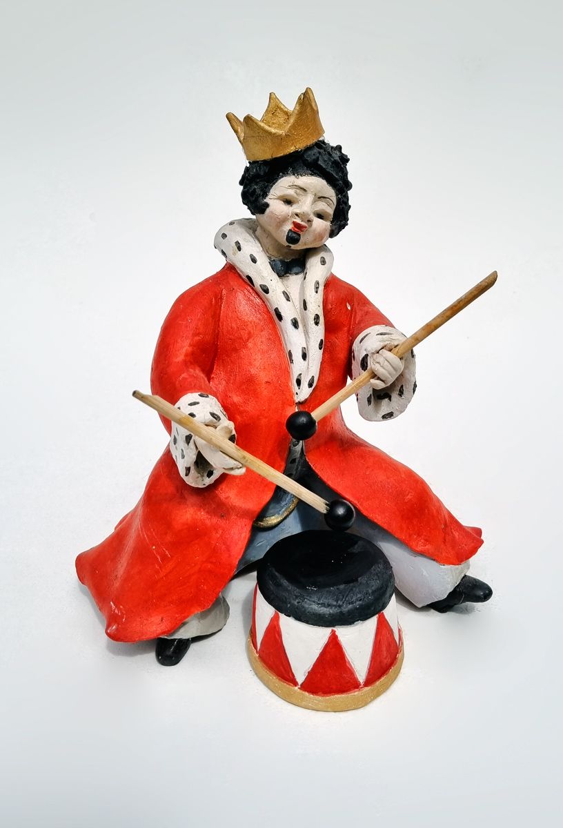 Konings-trom - keramiek van Joke Roberti