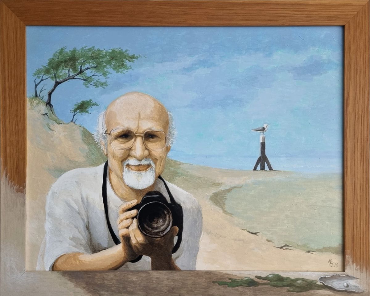 Antoon Huijben, een schilderij van Maria Huijben