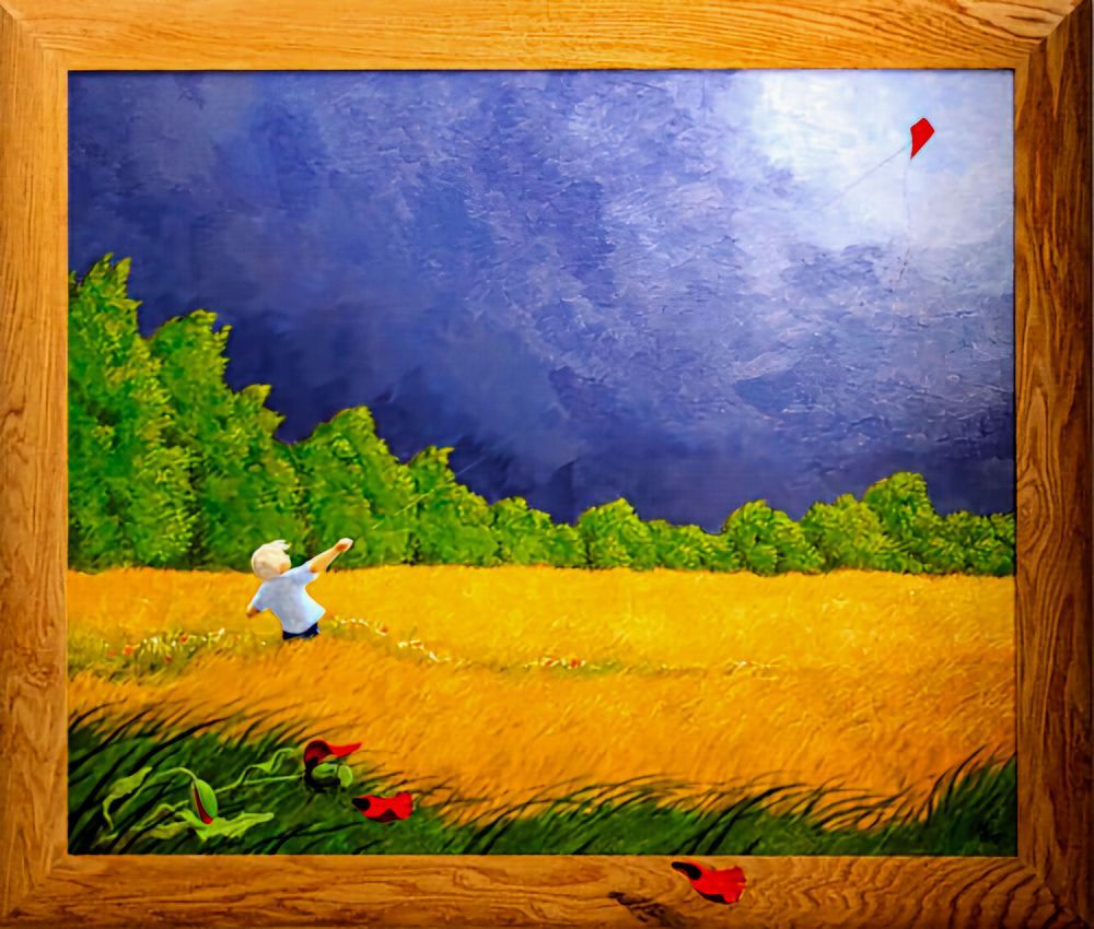 De Bui, een schilderij van Maria Huijben