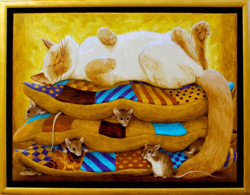 De Soespoes, een schilderij van Maria Huijben