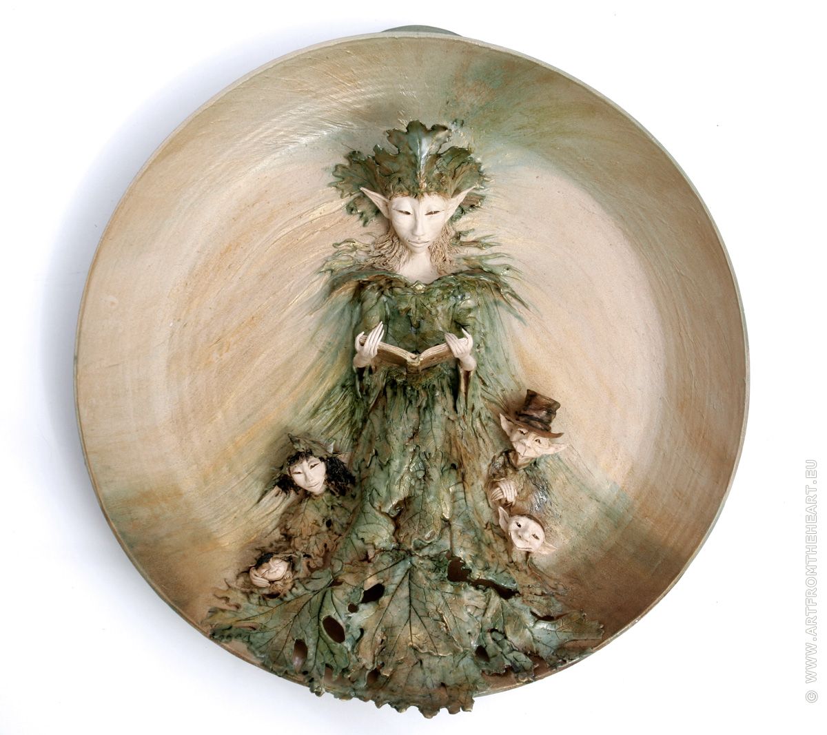 A Fairy's tale, keramiek wandbord