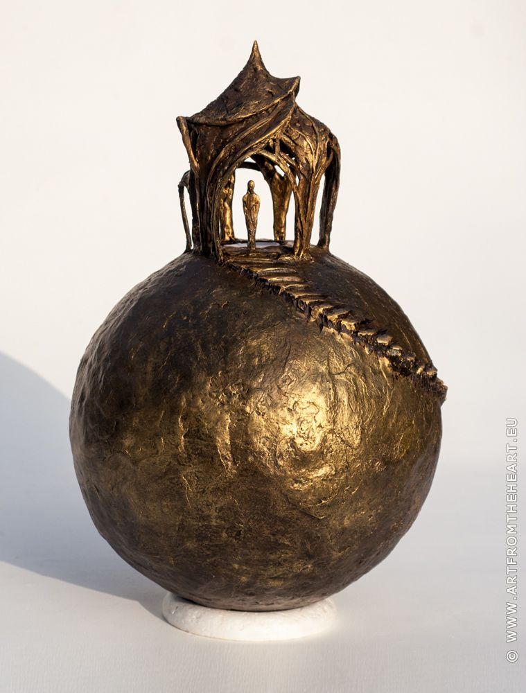 Bronzen Tempel-licht