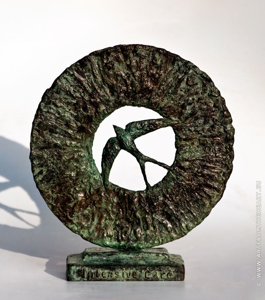 Bronzen Hoogvlieger in opdracht van  Radboud U.M.C