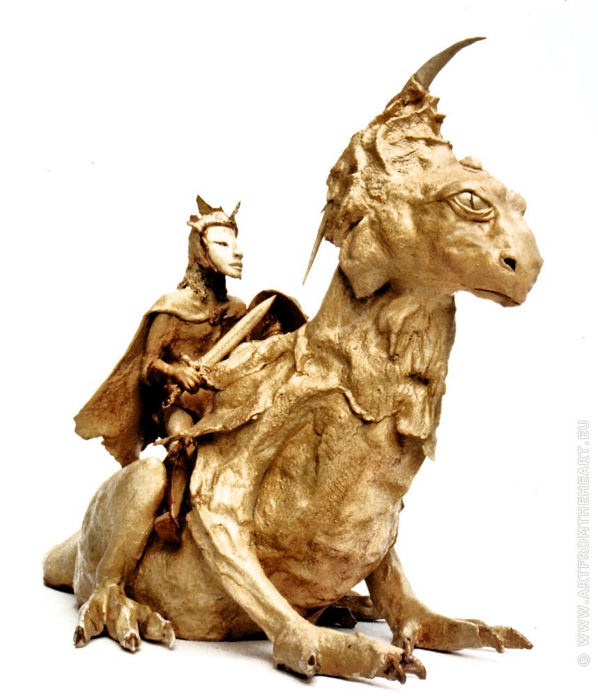 Dalfsendraak, keramiek