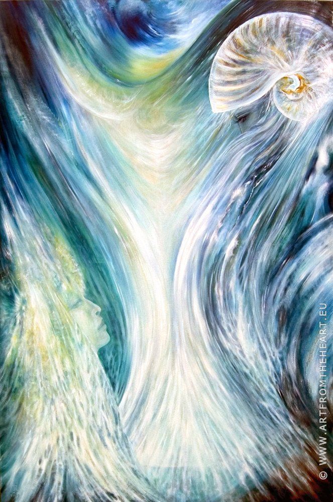 Schilderij 'Ontmoeting'