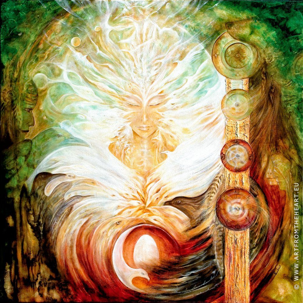 Schilderij 'Silent Call '