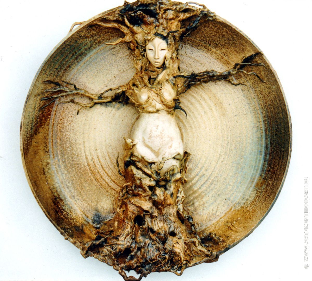 Wilde Wicca, keramiek wandbord