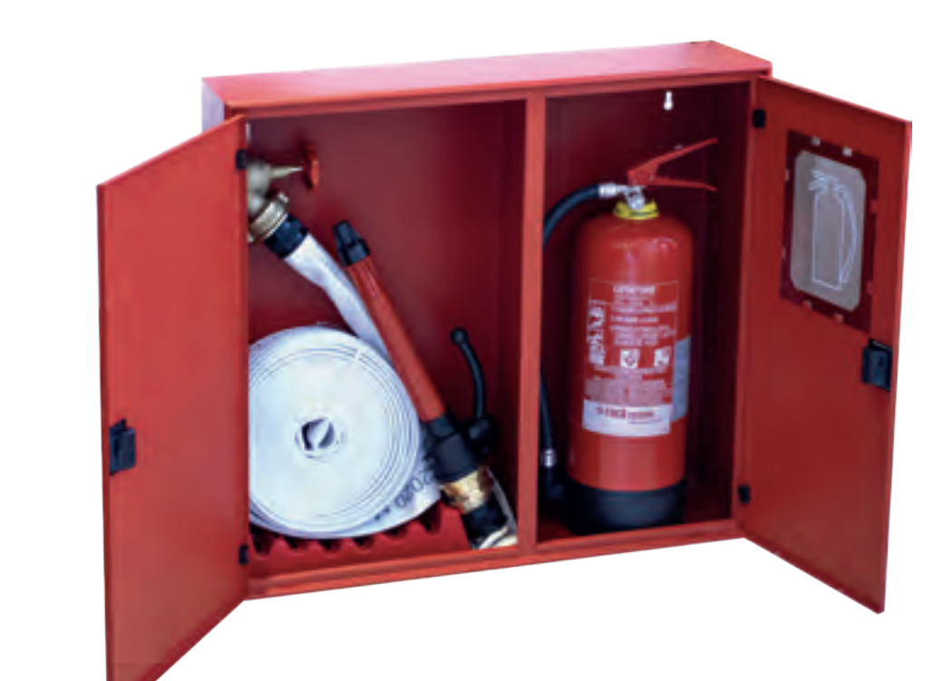 cassetta estintore e lancia