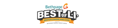 A logo for bethpage best of li