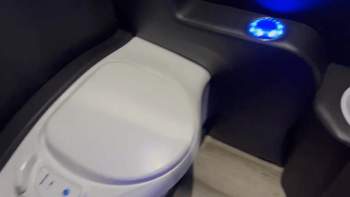 Party Bus with a Restroom on Board San Diego and Fresno CA