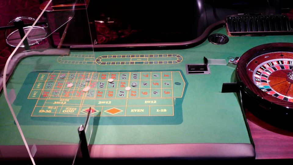 Roulette Table Camera Image from the Player Side