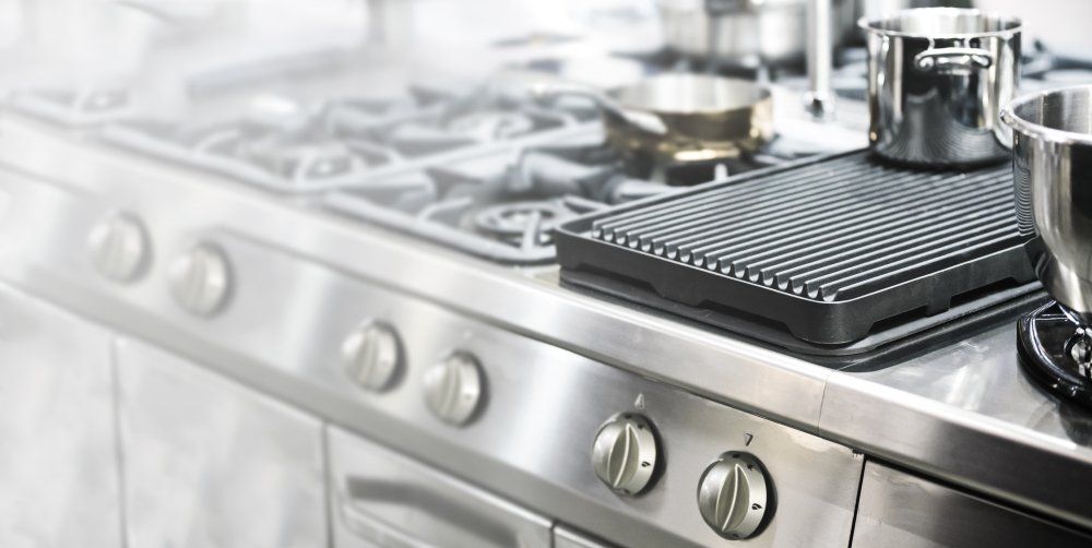 Kitchen Stove with Grill - Catering Equipment In Mackay, QLD