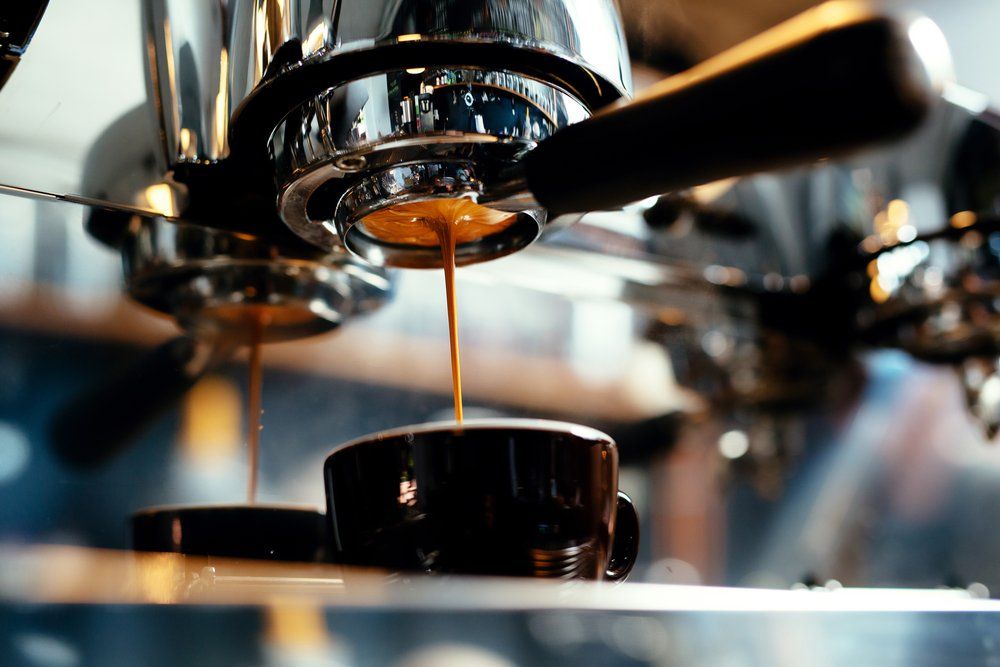 Coffee Machine Extracting Coffee - Commercial Catering Equipment In Mackay, QLD
