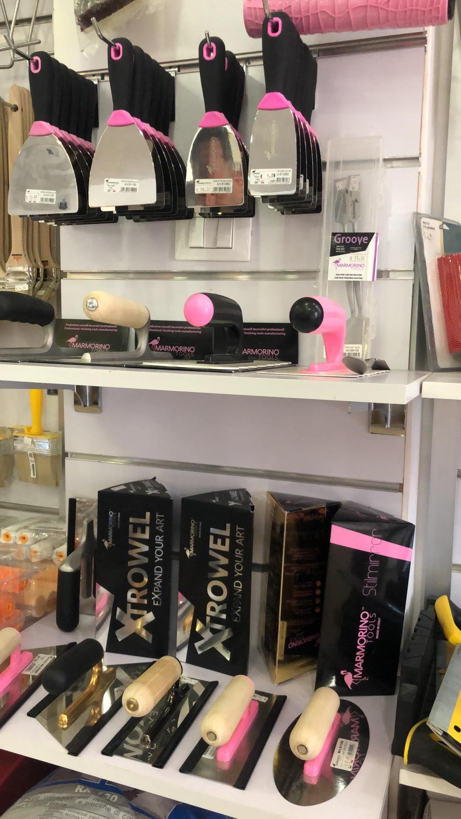 accessorio per stucco