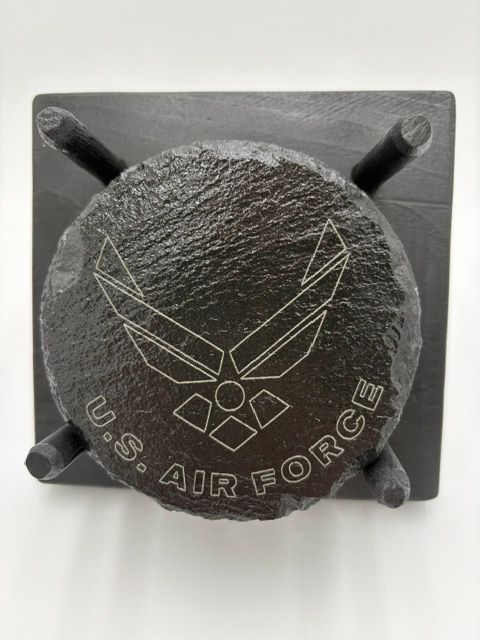 Set of 6 Coasters with Stand