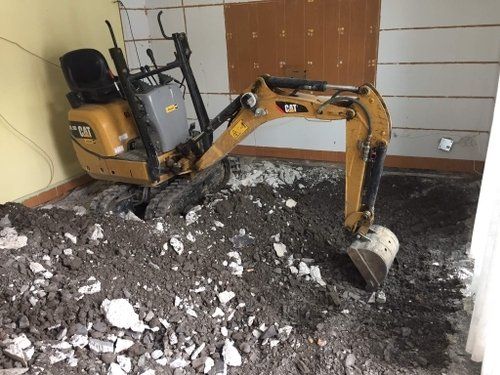 Mini excavation