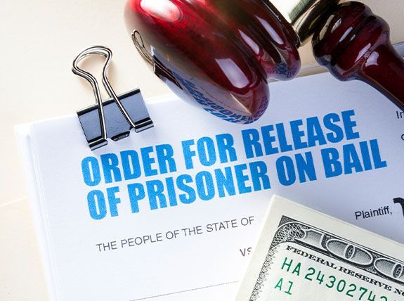 Release Form and Gavel — New Bern, NC — Grimes Bail Bonding