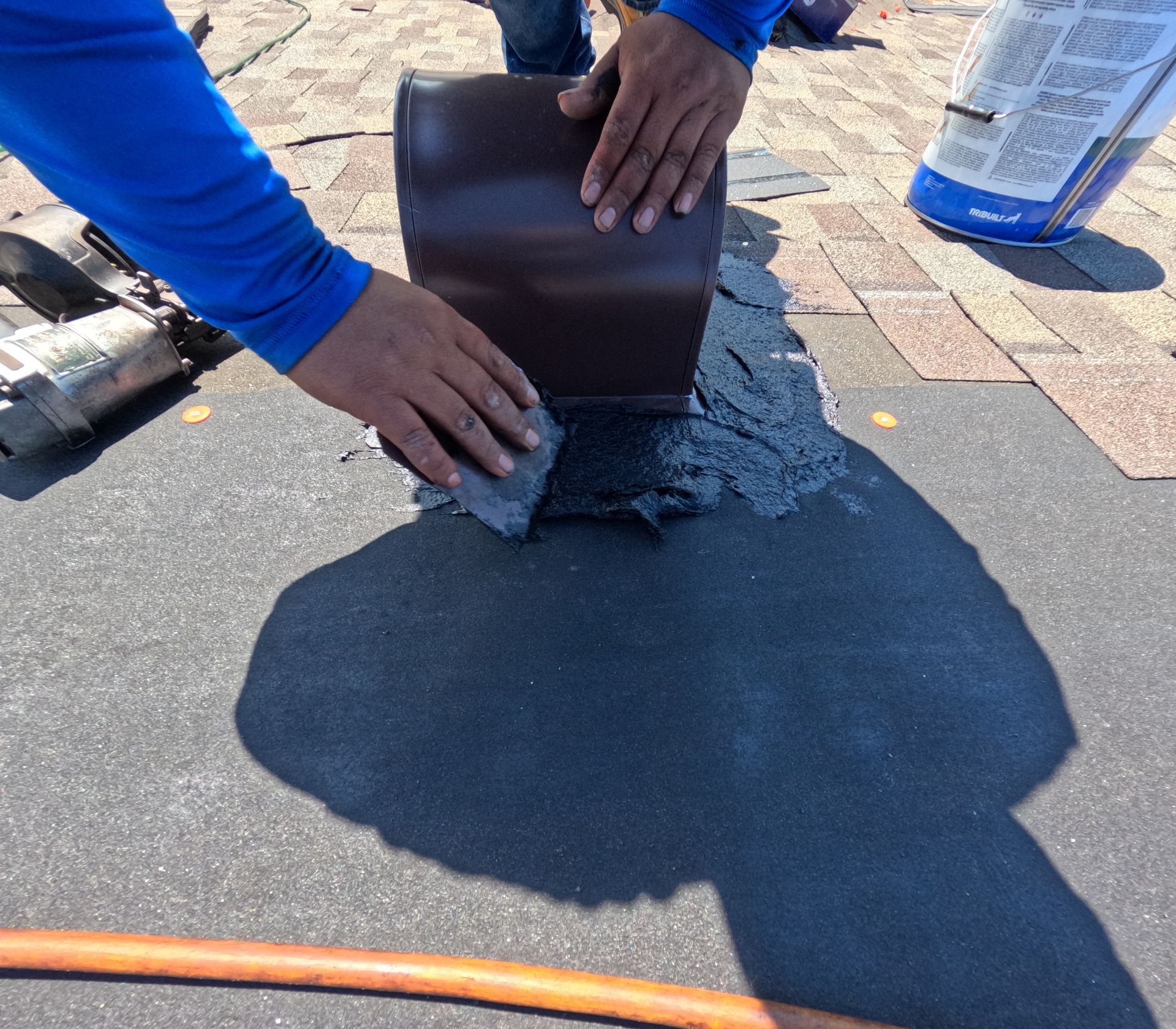 Roof damage inspection after severe weather in Central Florida