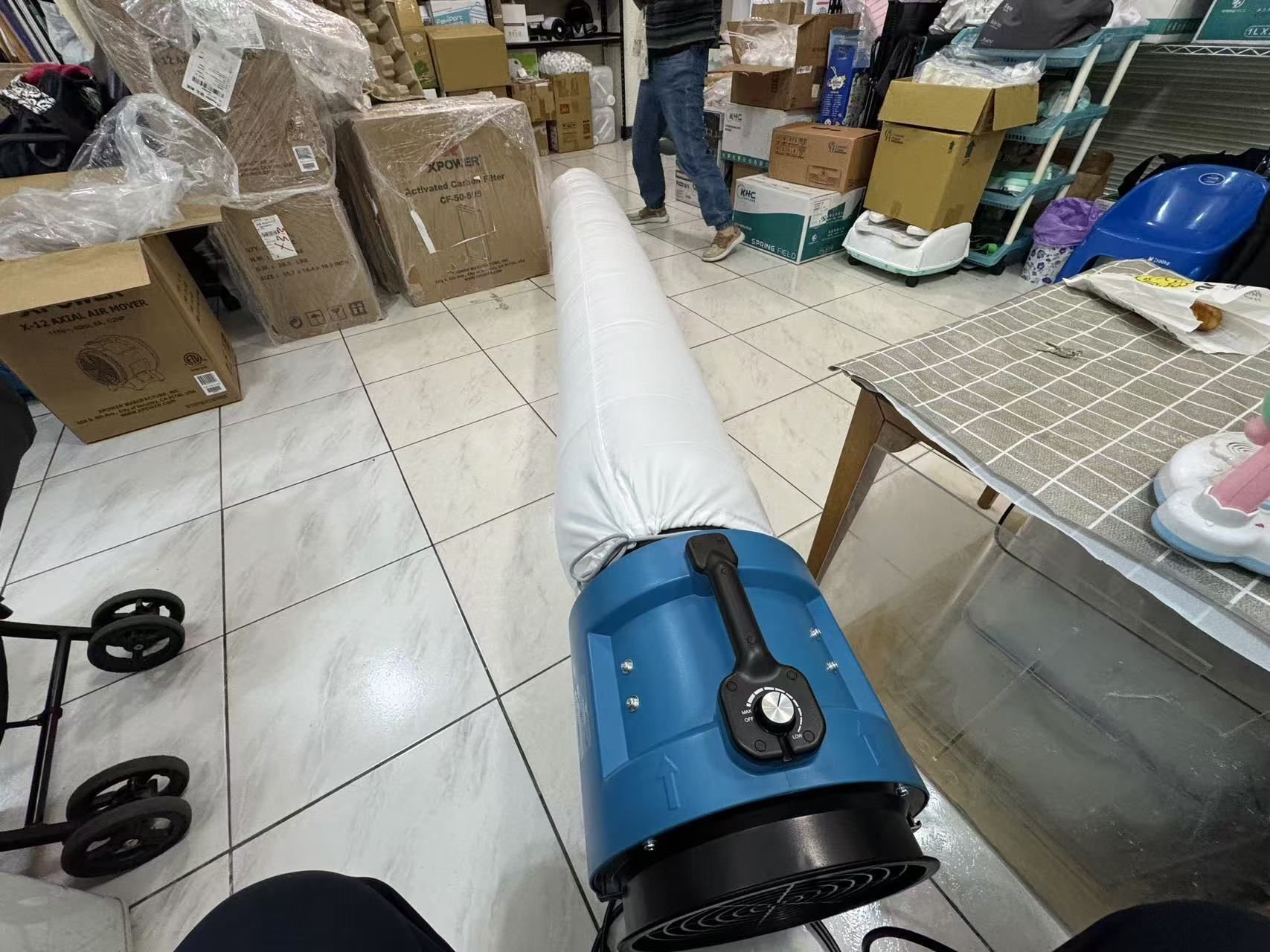 XPOWER管道風扇集塵套