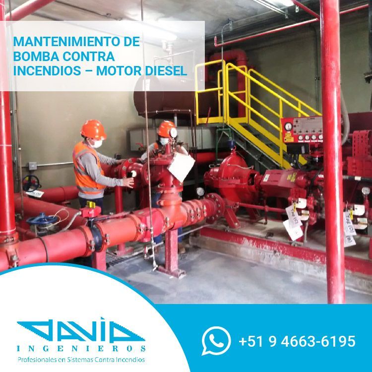 manejo de sistema de detección y alarma contra incendio