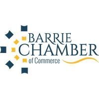 Logo for the Barrie Chamber of Commerce: Text reads 