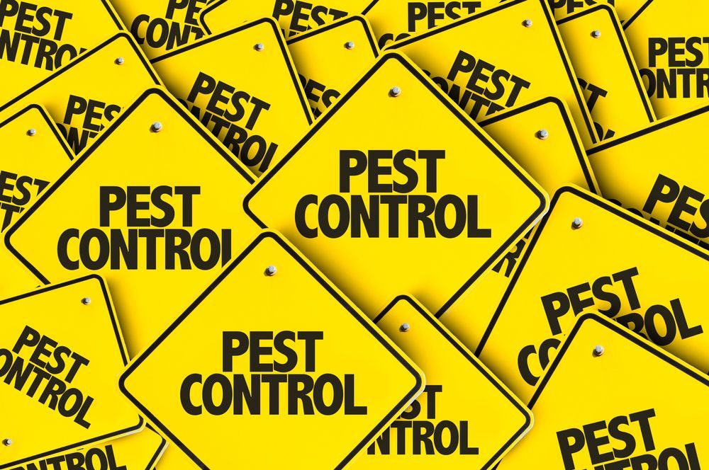 Pest control signs symbolize choosing a pest control company.