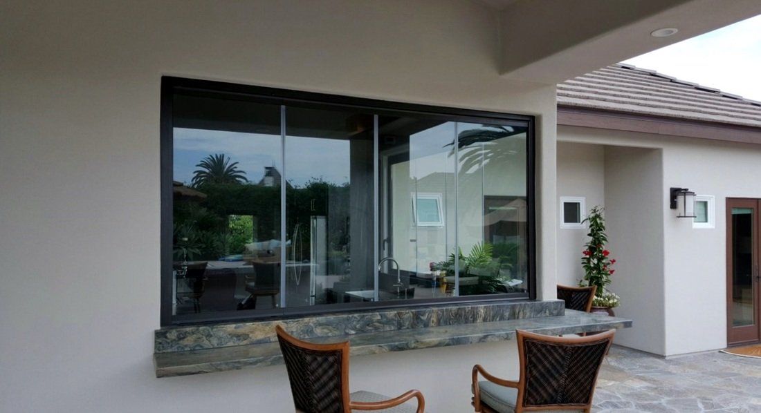 Folding Windows Kitchen Patio access