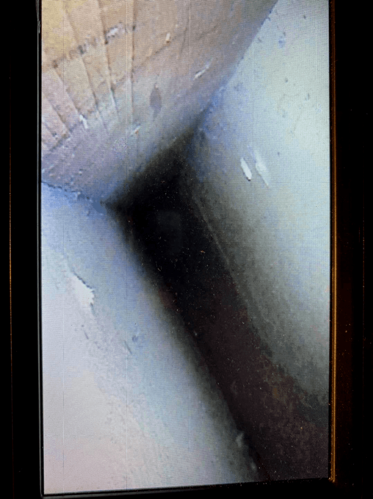 Air duct - after cleaning