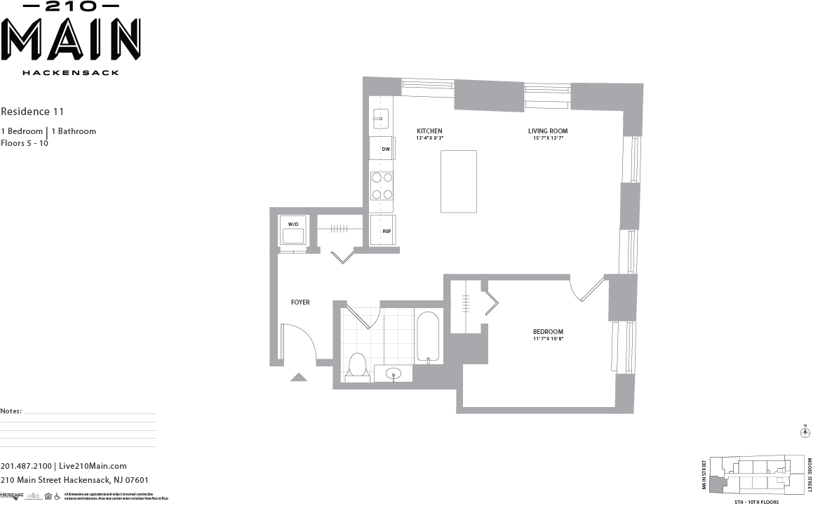 A floor plan of a house with the word main on it.