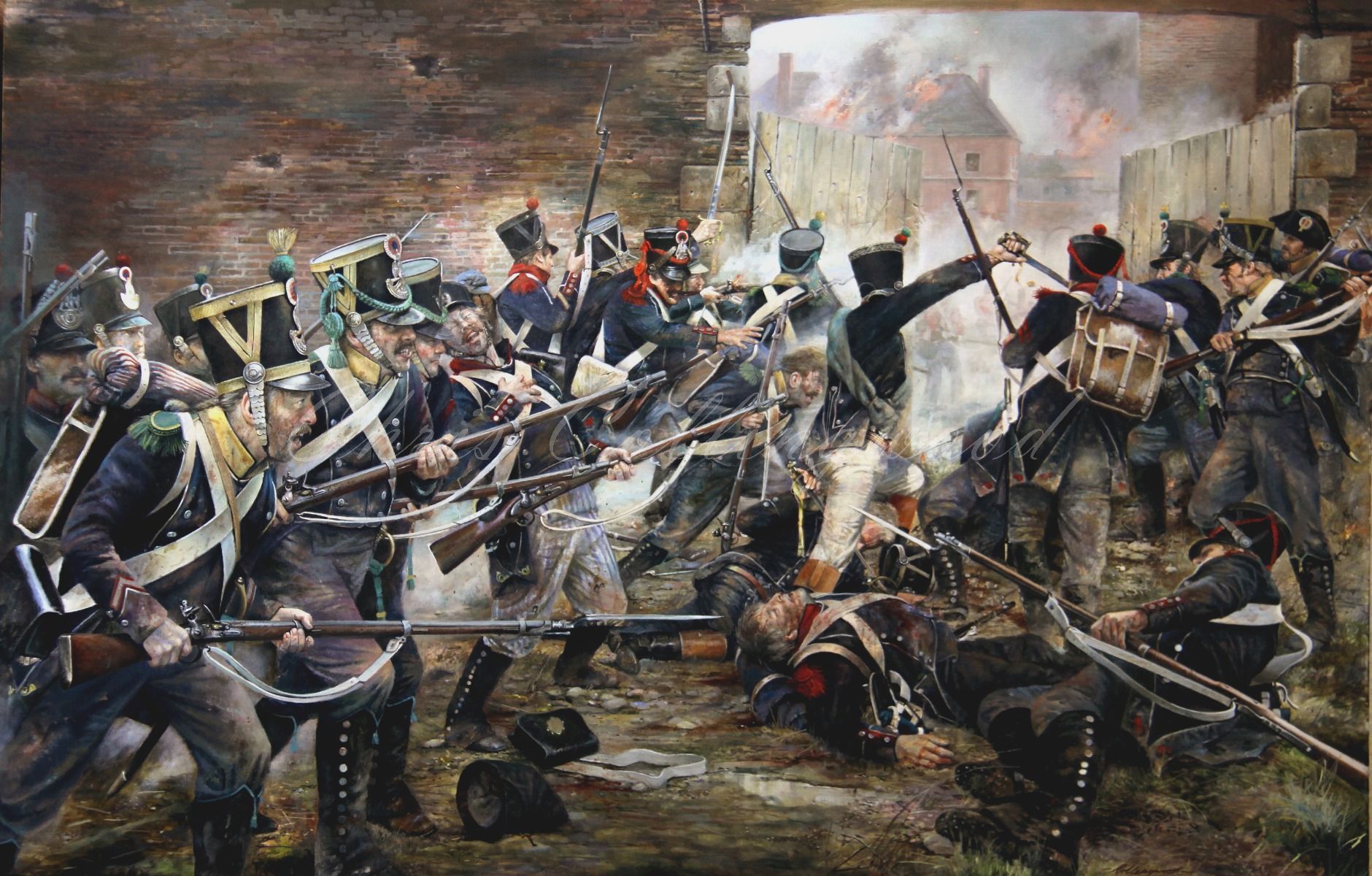 THE FRENCH ATTACK ON THE NORTH GATES