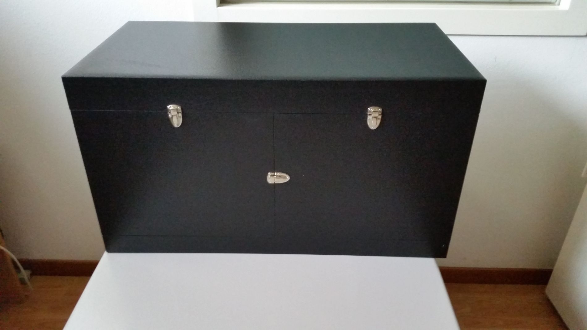 astuccio per trofeo artigianale nero