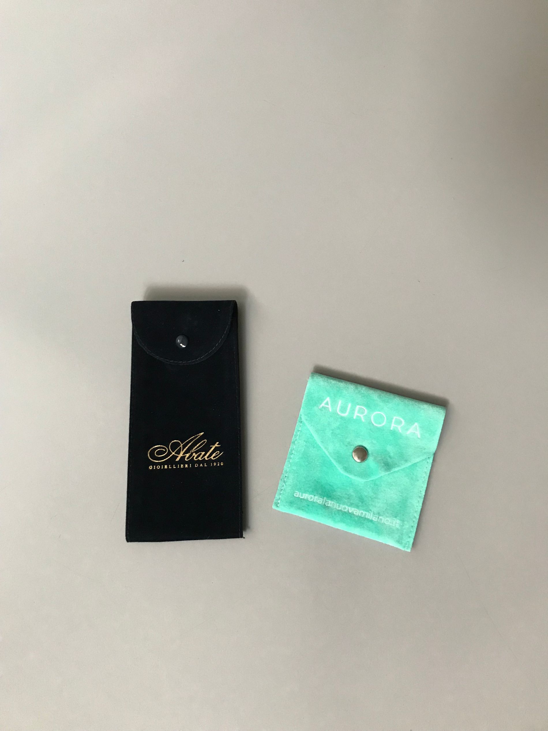 buste per gioielli in tessuto