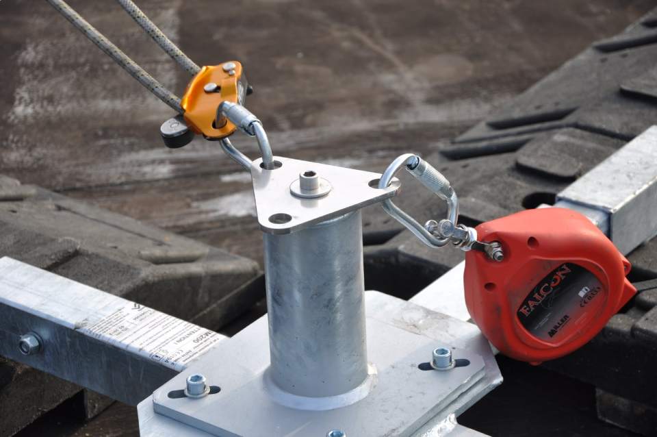 ganci di sicurezza per lavori edili