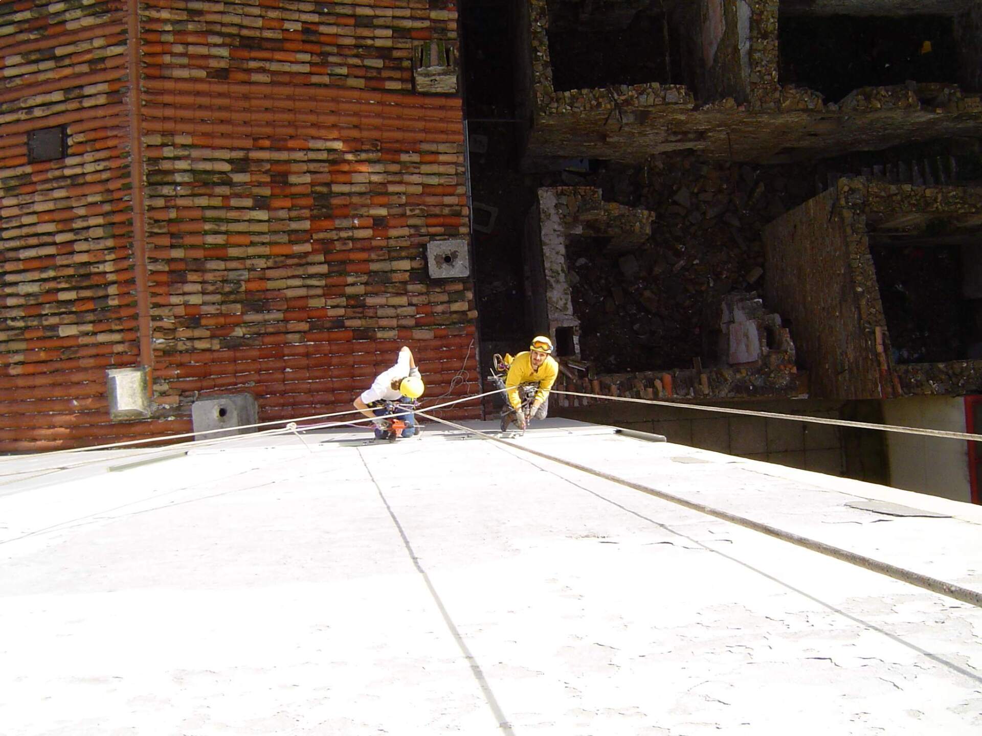 manutenzioni ad alta quota