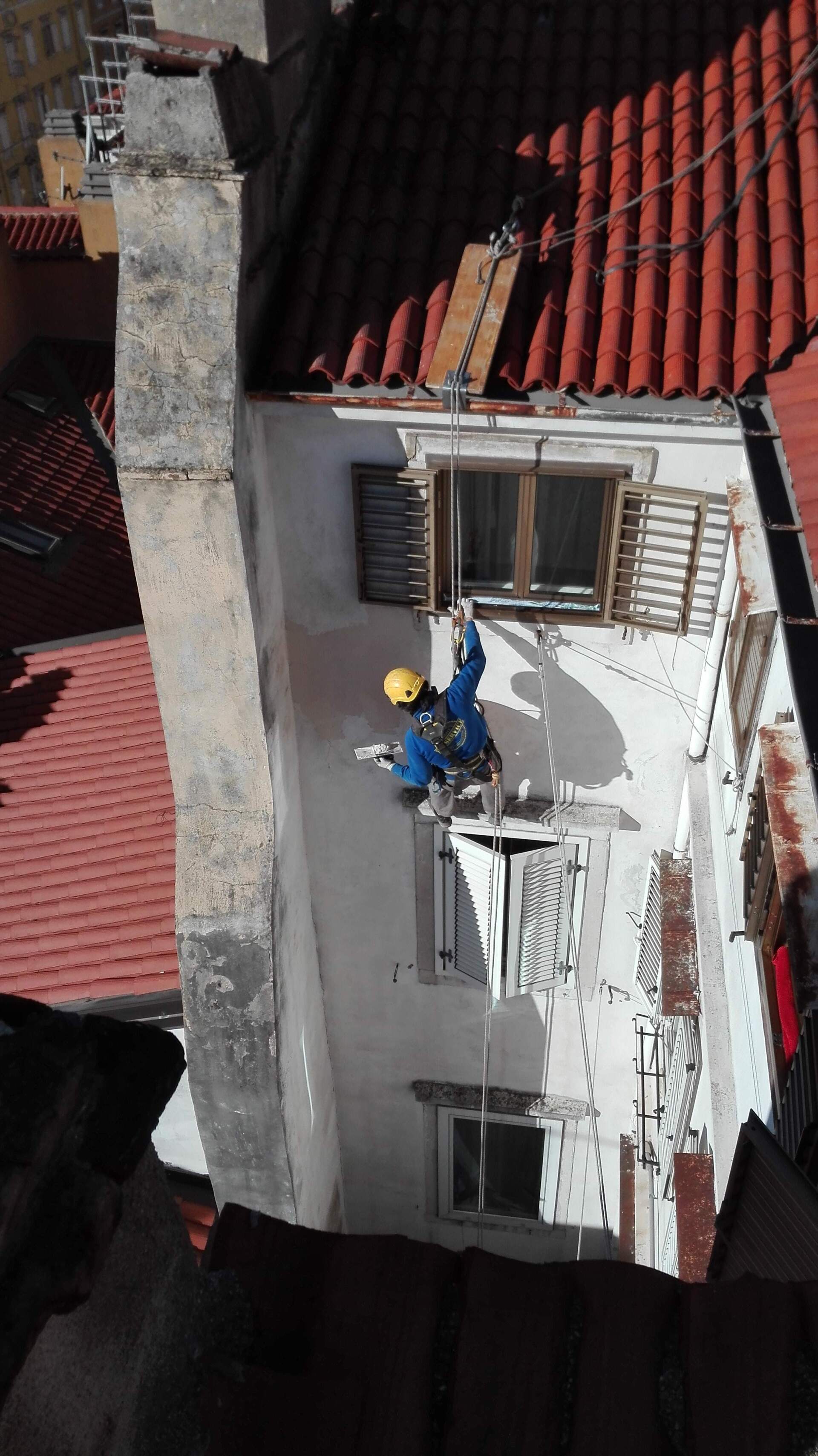 restauro esterno di un edificio