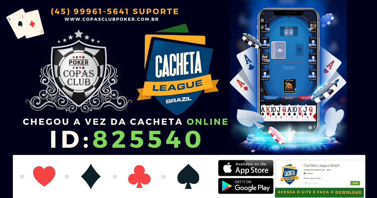 App CACHETA ONLINE - Cacheta League Brasil